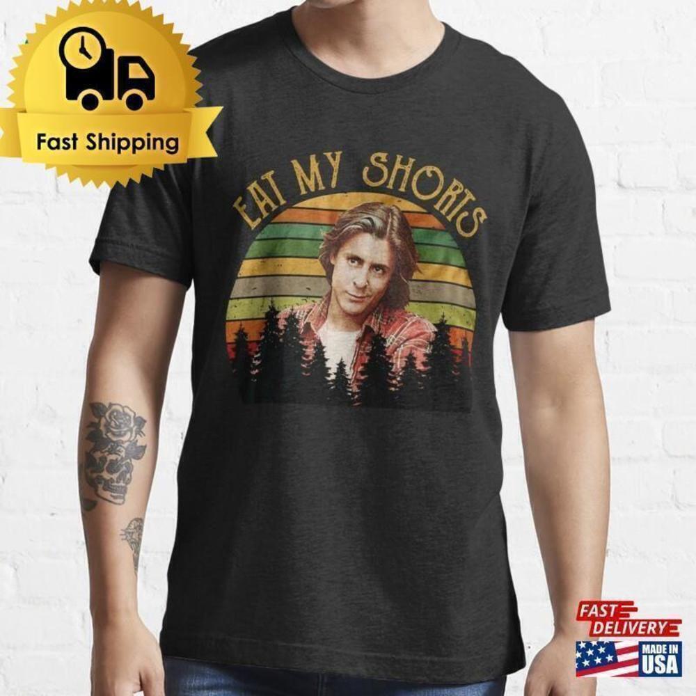 Eat My Shorts John Bender 80s Movie Quote T-Shirt